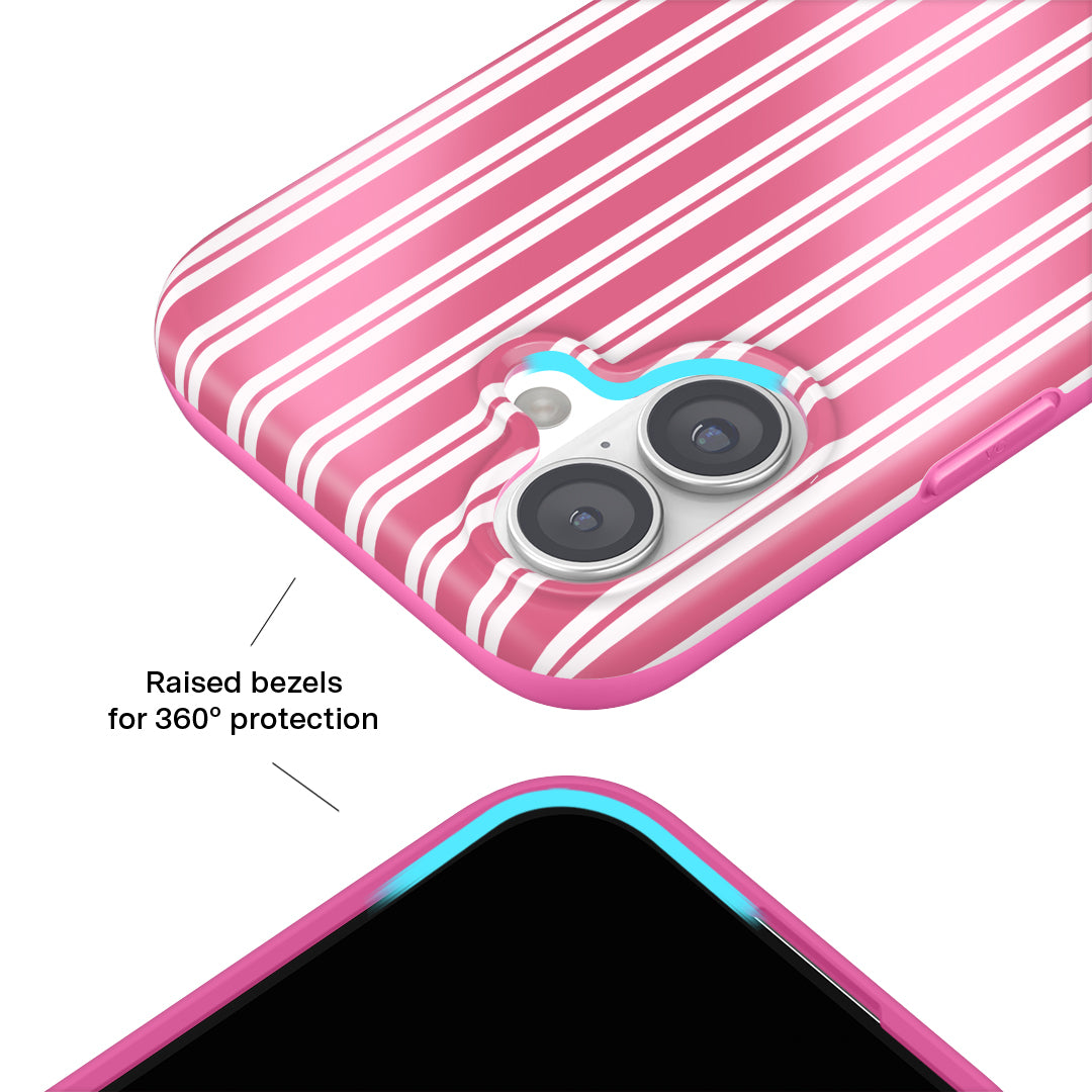 Candy Cane Stripes iPhone Case