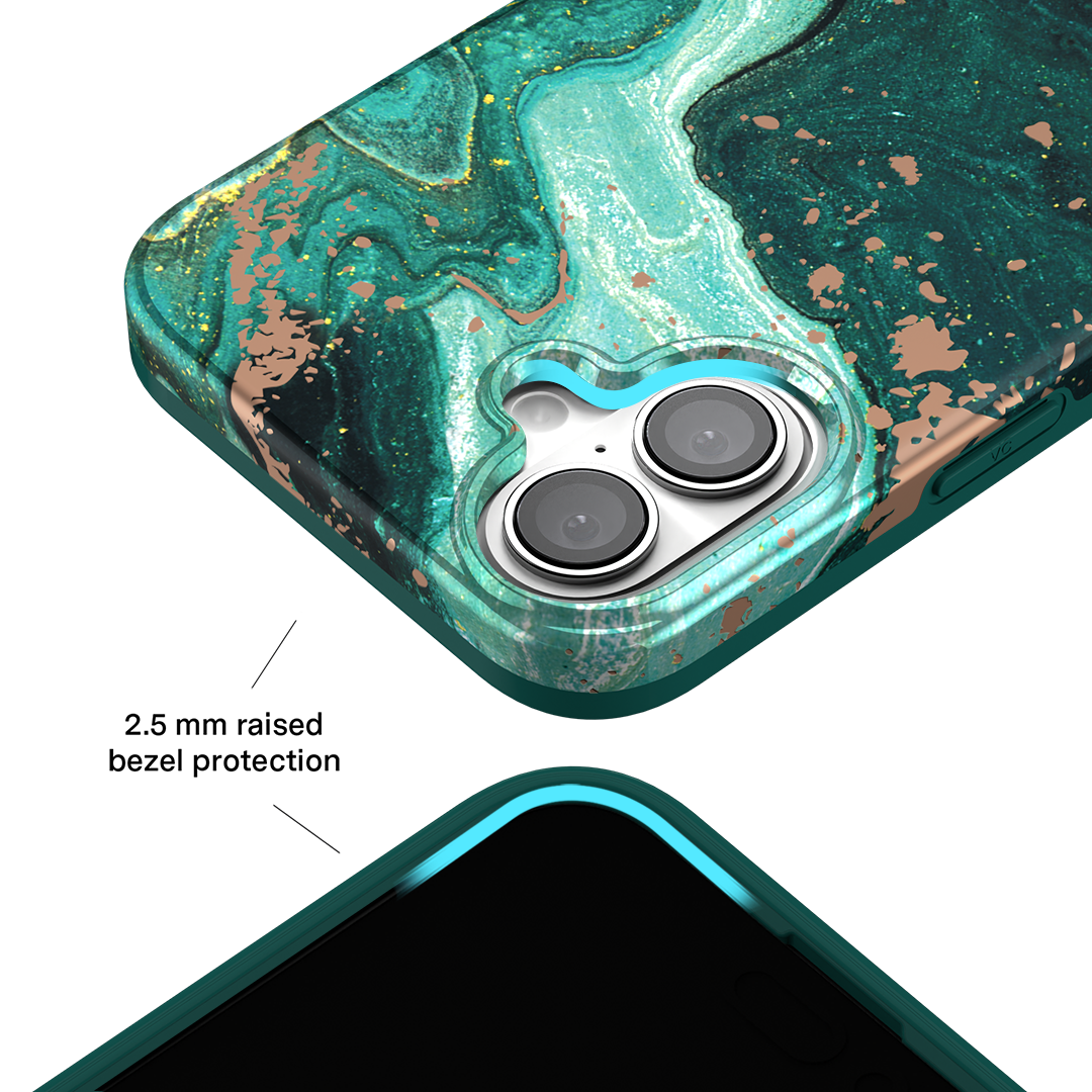 Emerald Marble iPhone Case