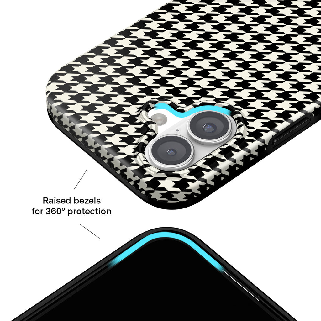 Houndstooth iPhone Case