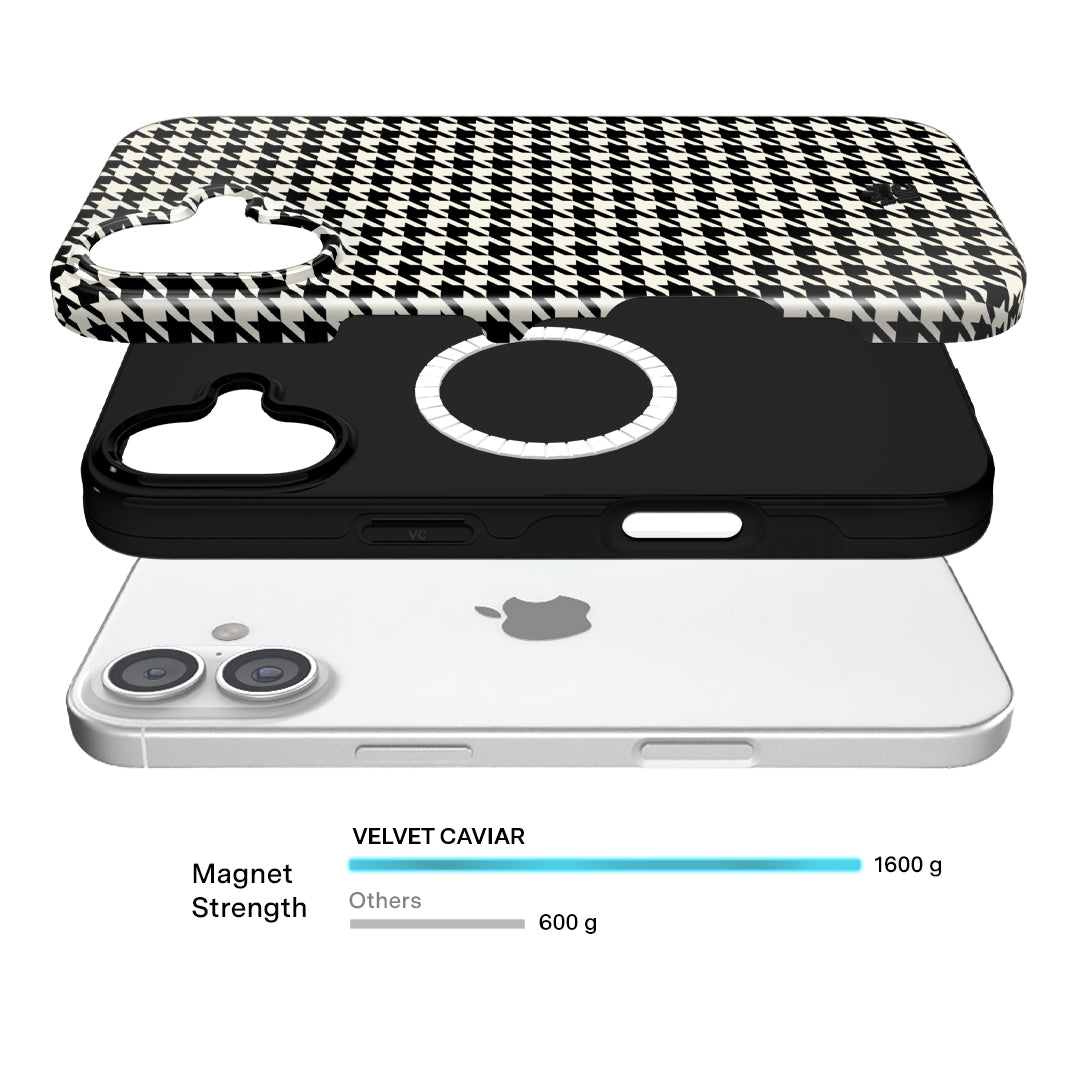 Houndstooth iPhone Case