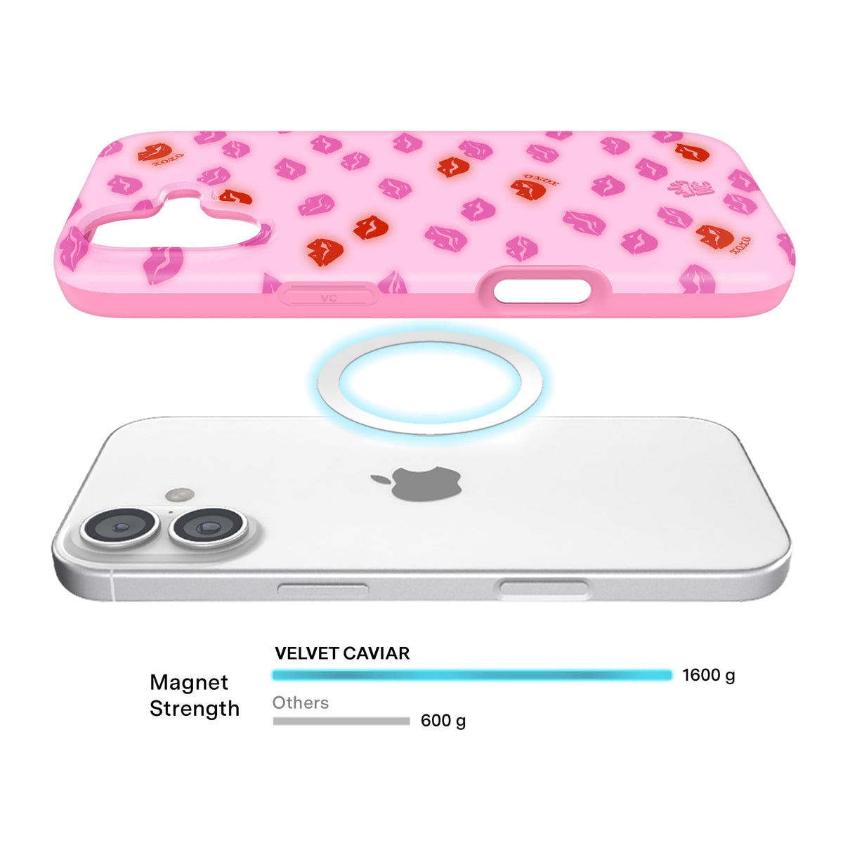 Kiss Kiss iPhone Case