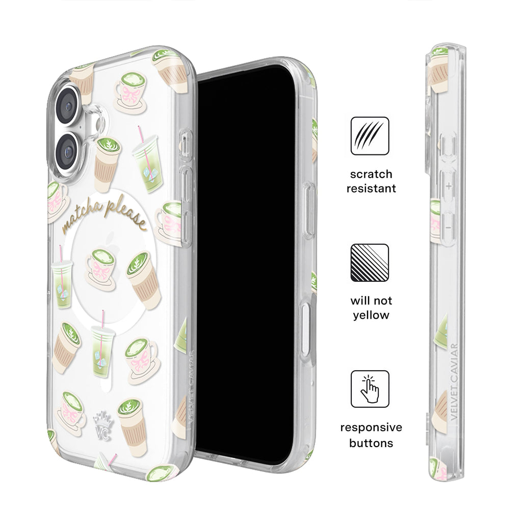 Matcha Please iPhone Case