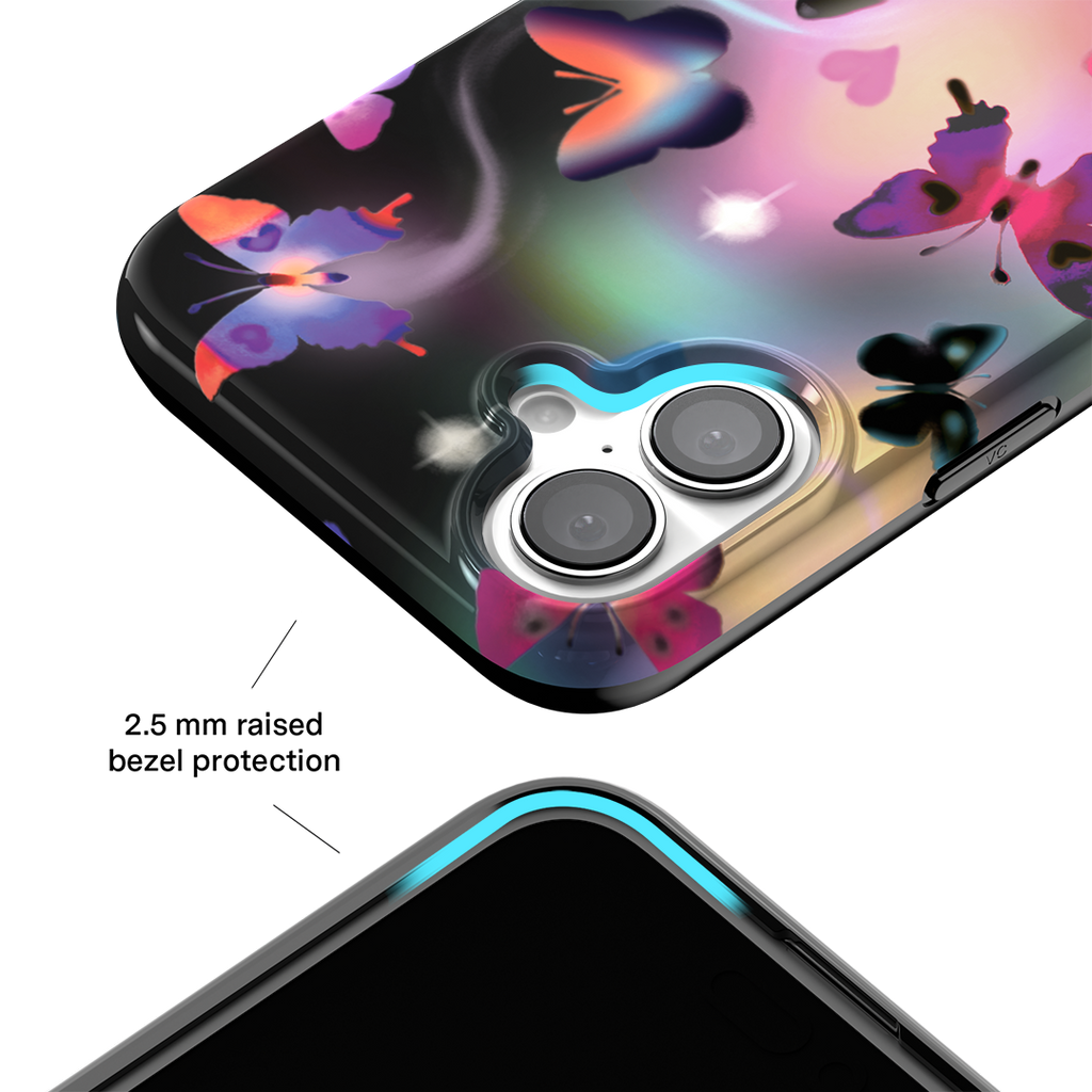 Aurora Butterfly iPhone Case