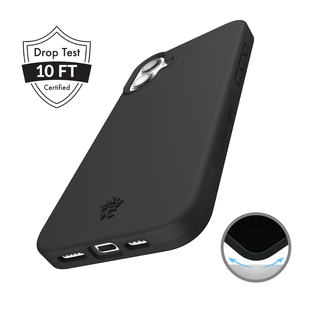 Just Black iPhone Case