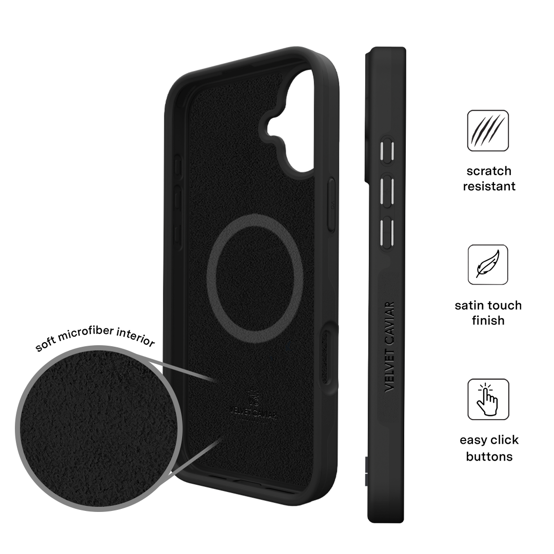 Just Black iPhone Case