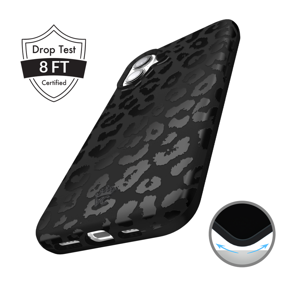 Black Leopard iPhone Case