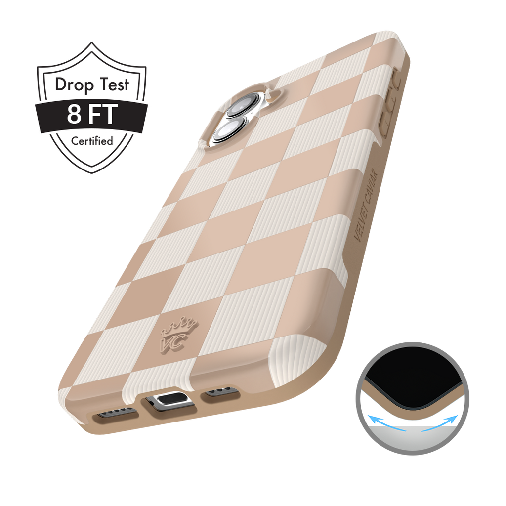 Nude Vibe Checker iPhone Case