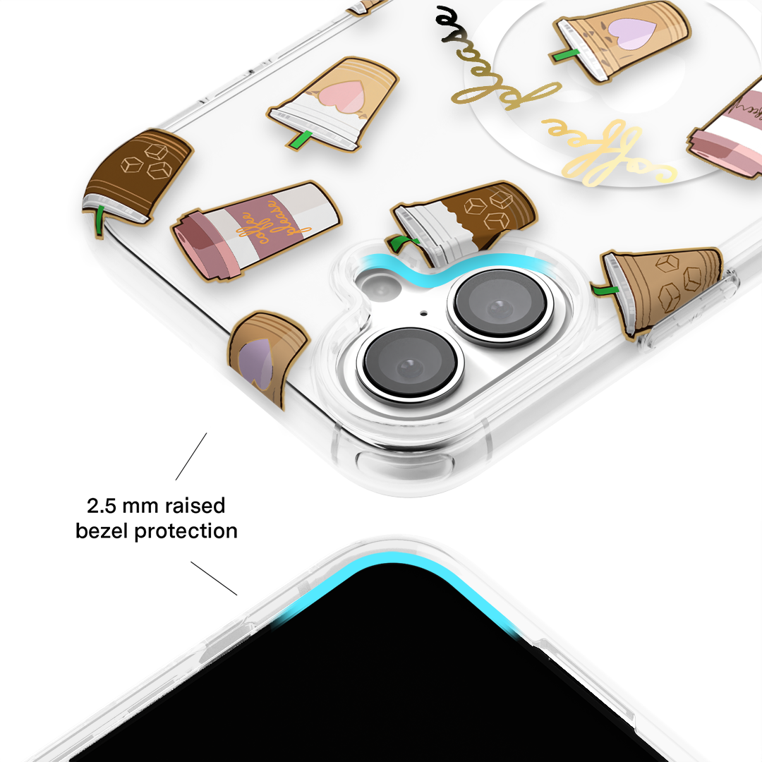 Coffee First iPhone Case