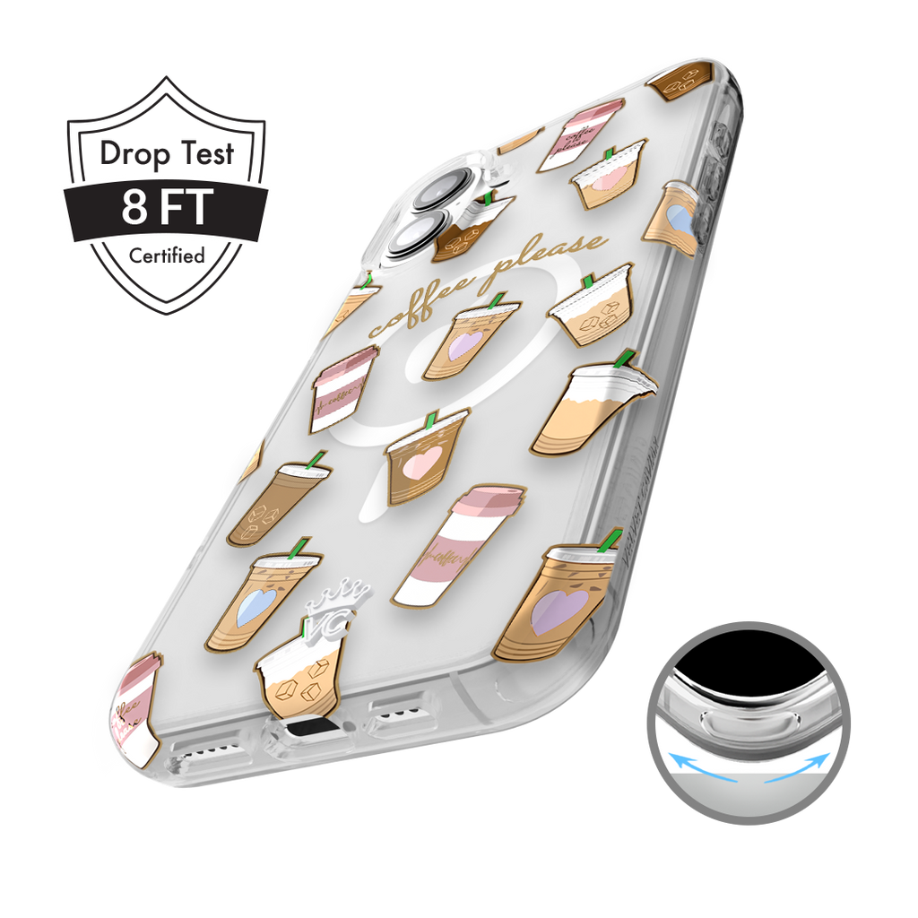 Coffee First iPhone Case