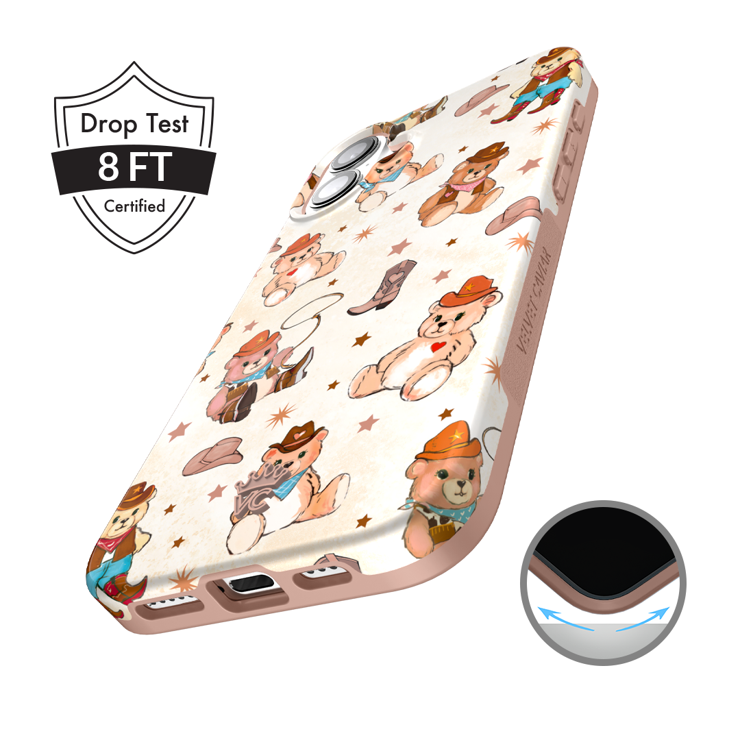 Cowboy Teddy iPhone Case
