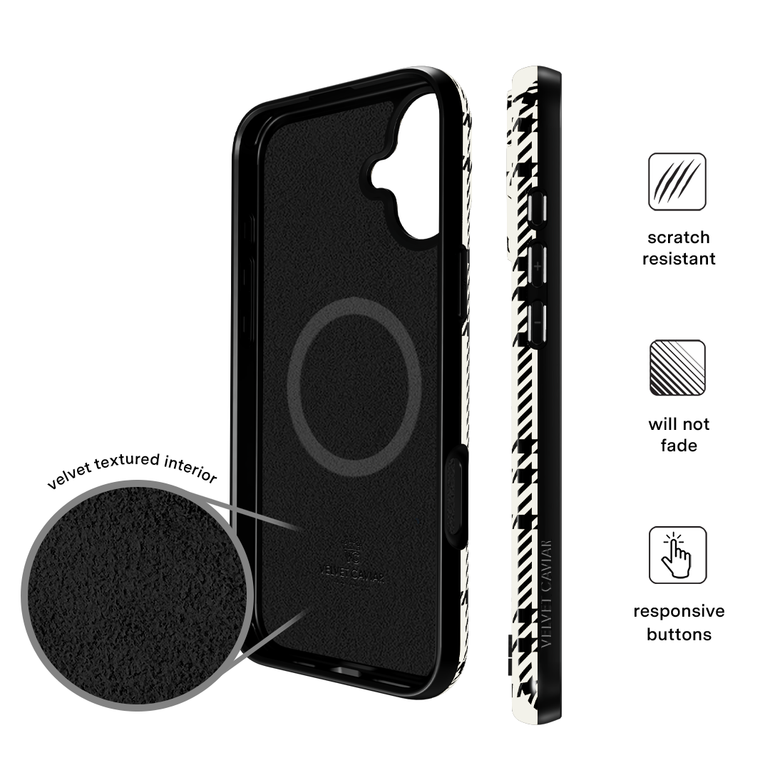 Houndstooth Sweater iPhone Case