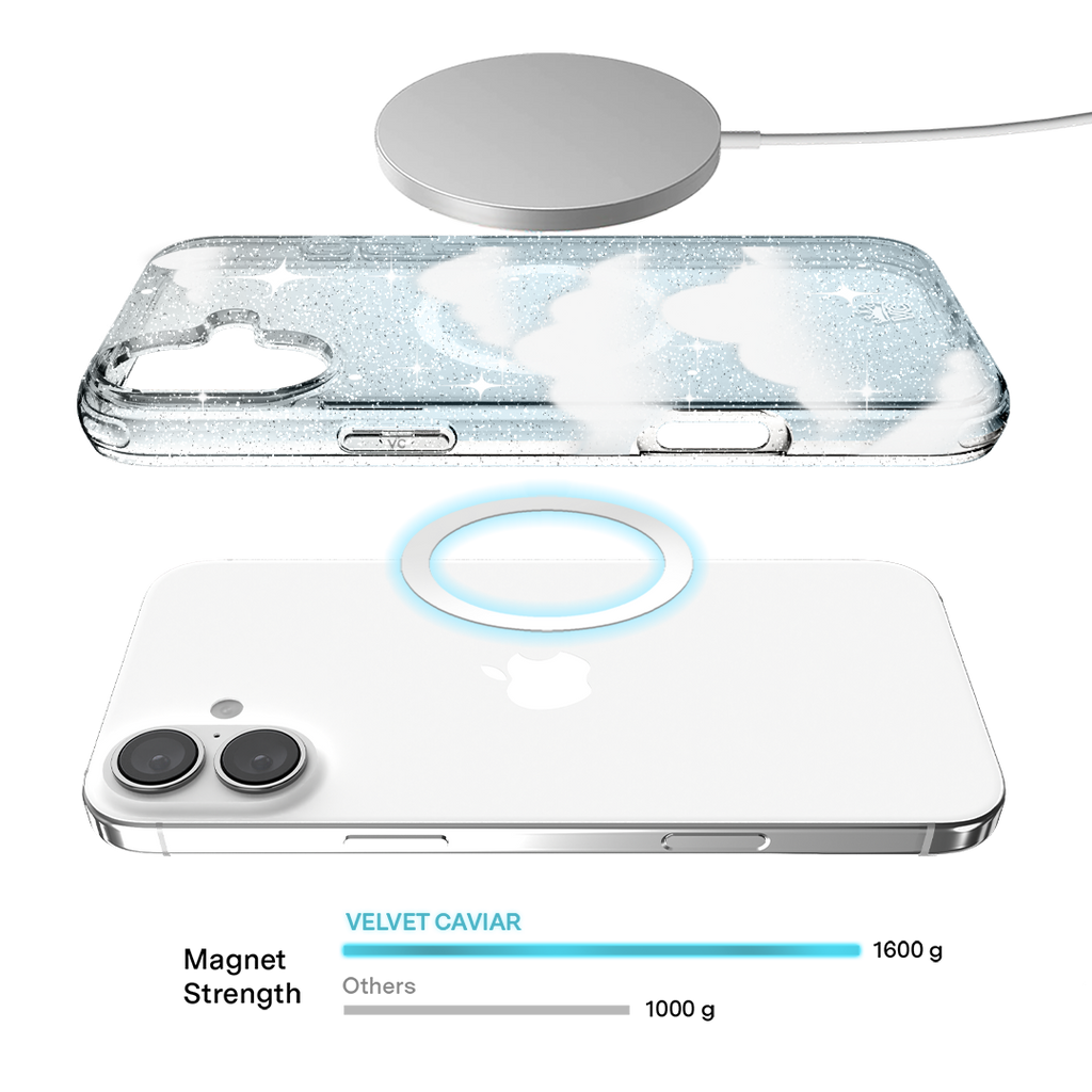 In the Clouds Stardust iPhone Case
