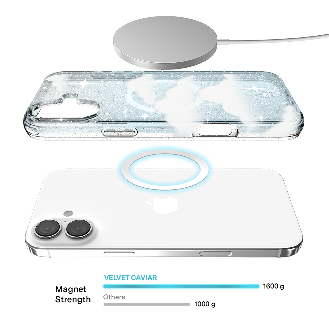 In the Clouds Stardust iPhone Case