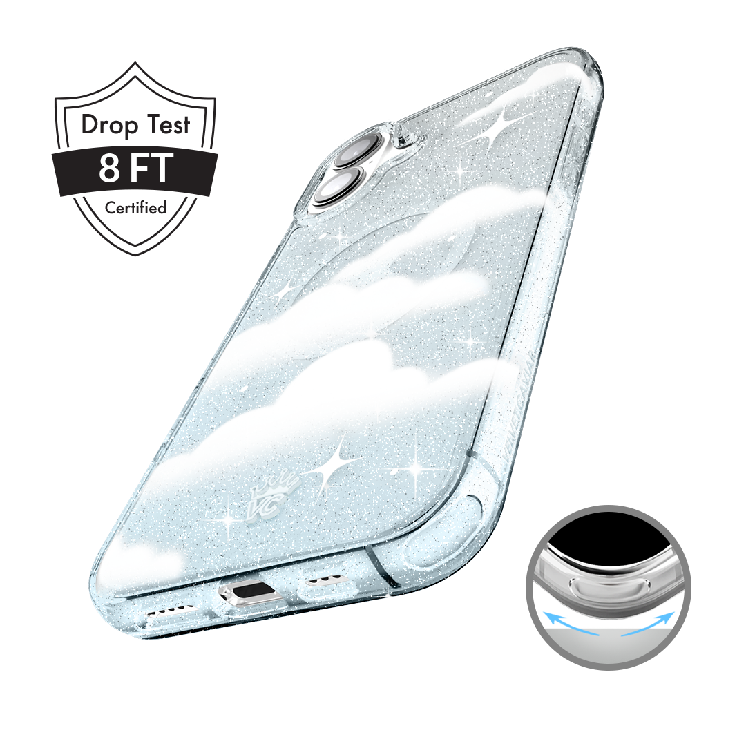 In the Clouds Stardust iPhone Case
