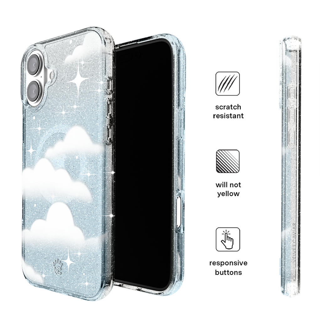 In the Clouds Stardust iPhone Case