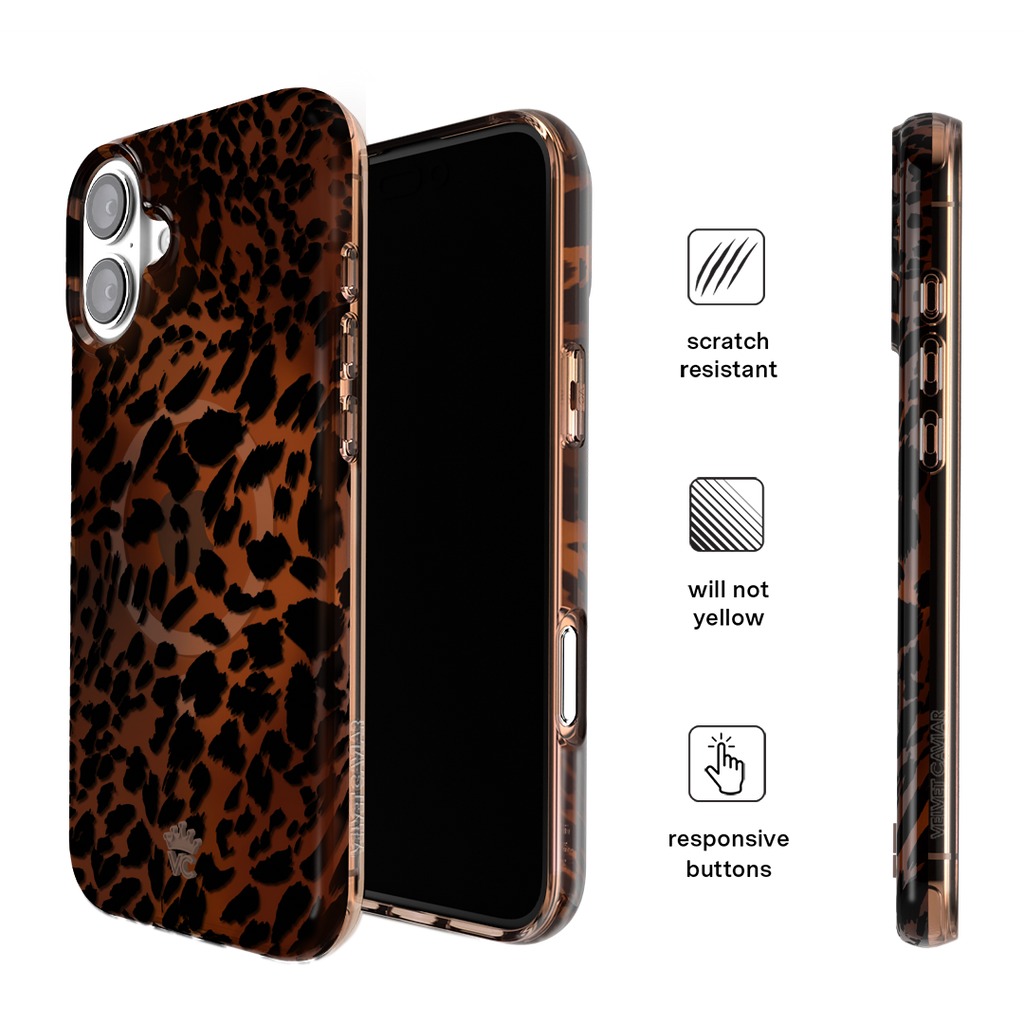 Leopard Tort iPhone Case