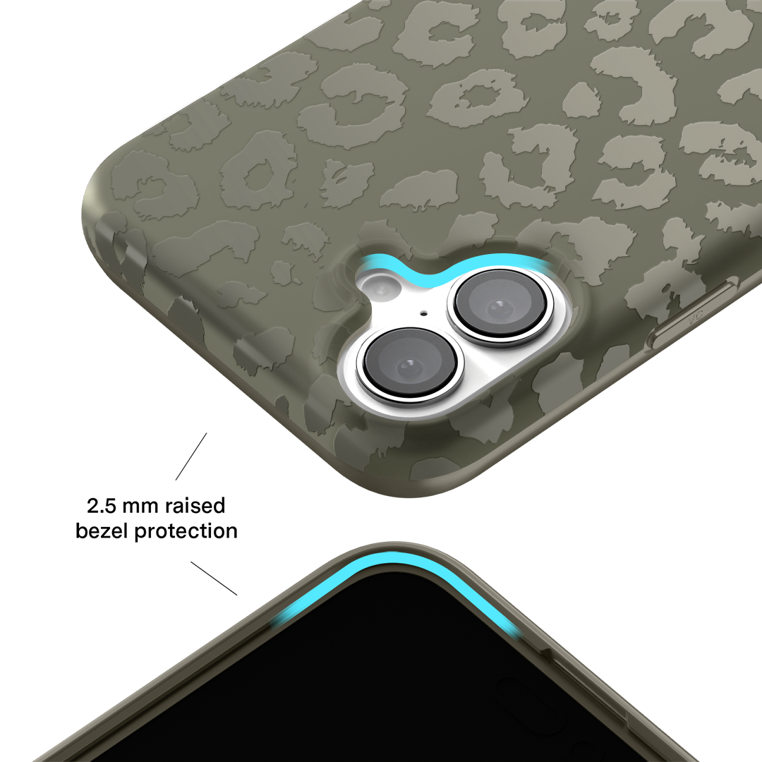 Olive Leopard iPhone Case