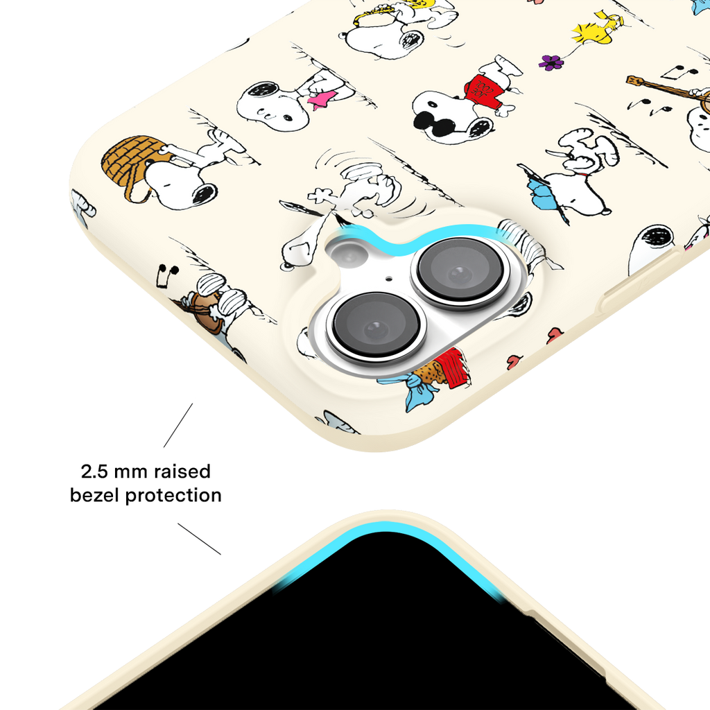 Snoopy Moods iPhone Case