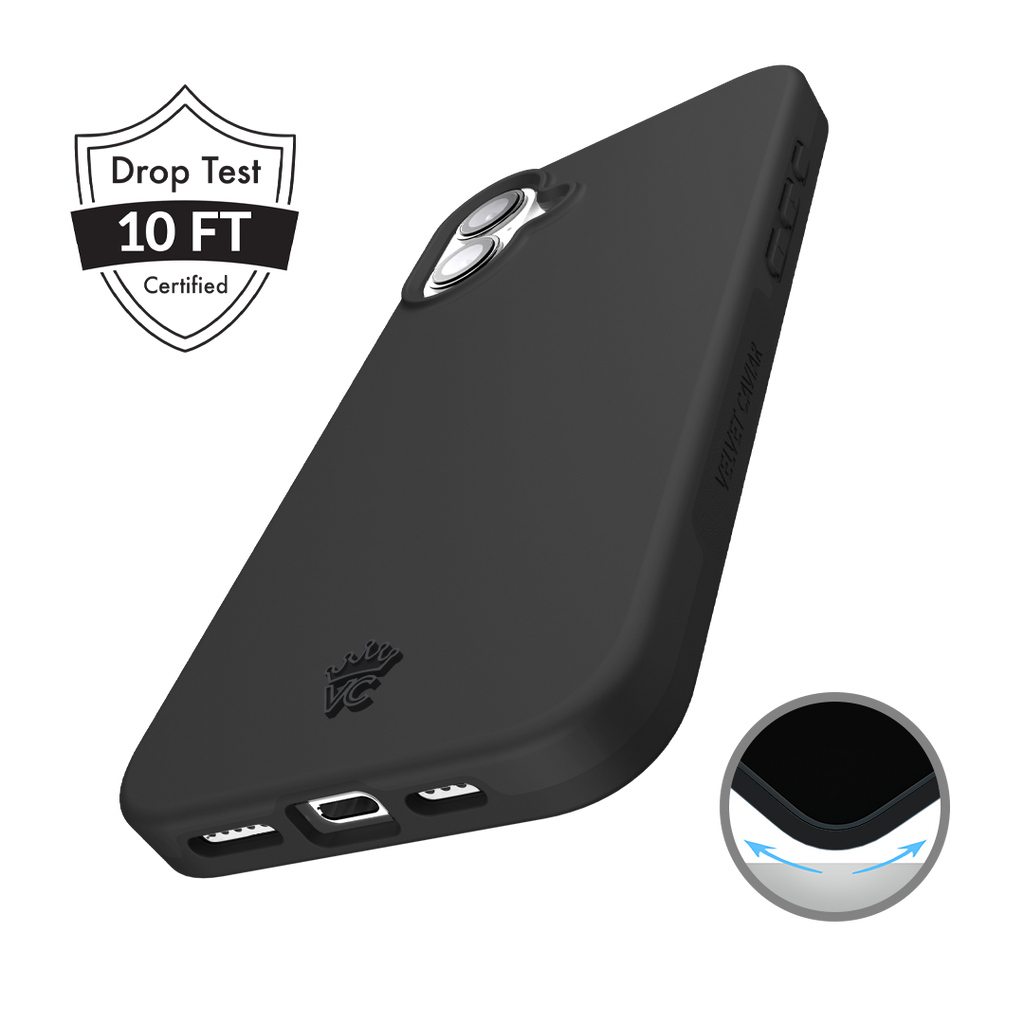 Just Black iPhone Case