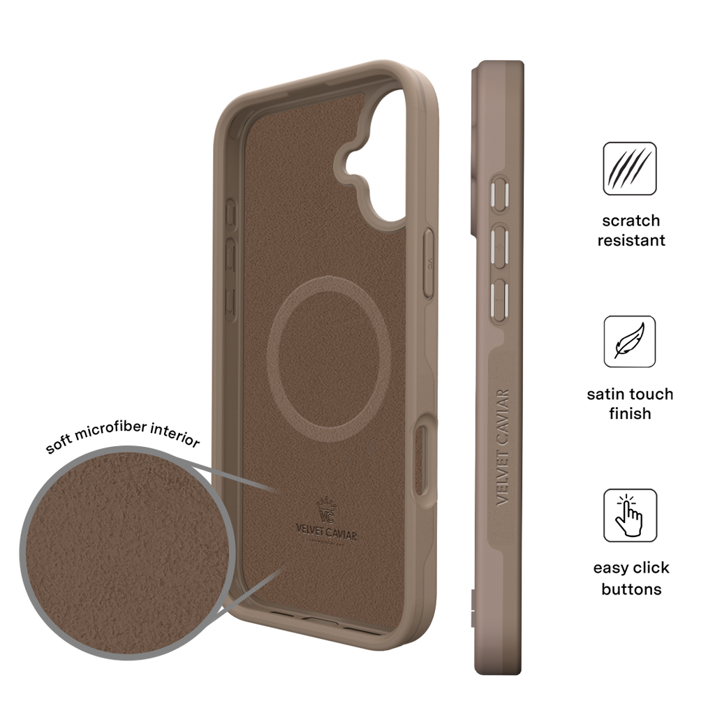 Cashmere Taupe iPhone Case