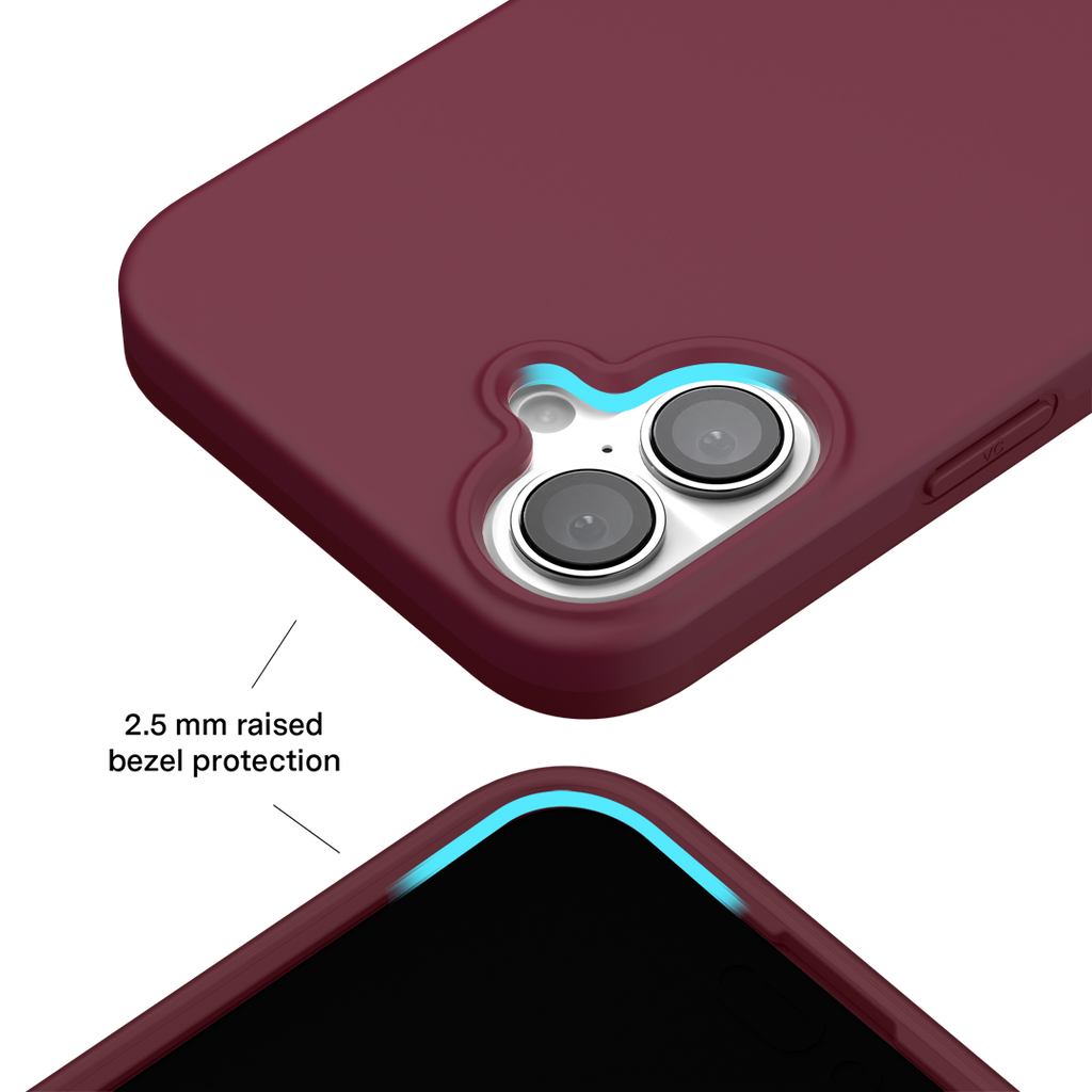 Burgundy 1990 iPhone Case