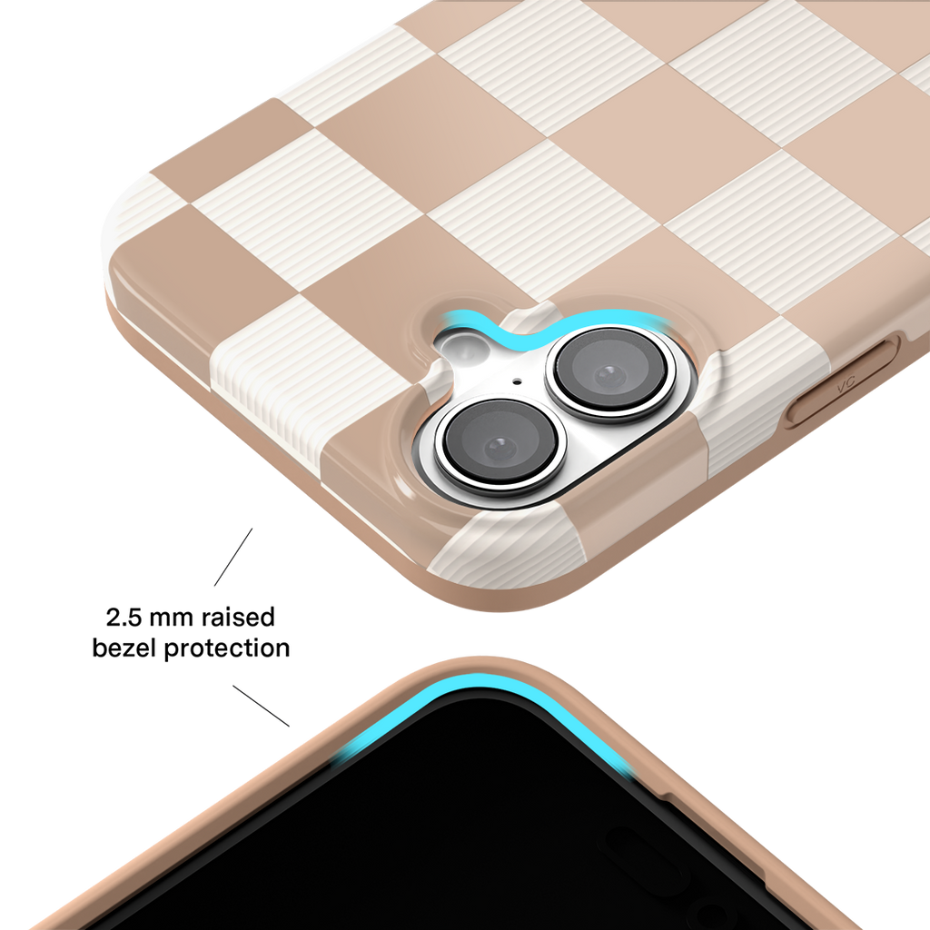 Nude Vibe Checker iPhone Case