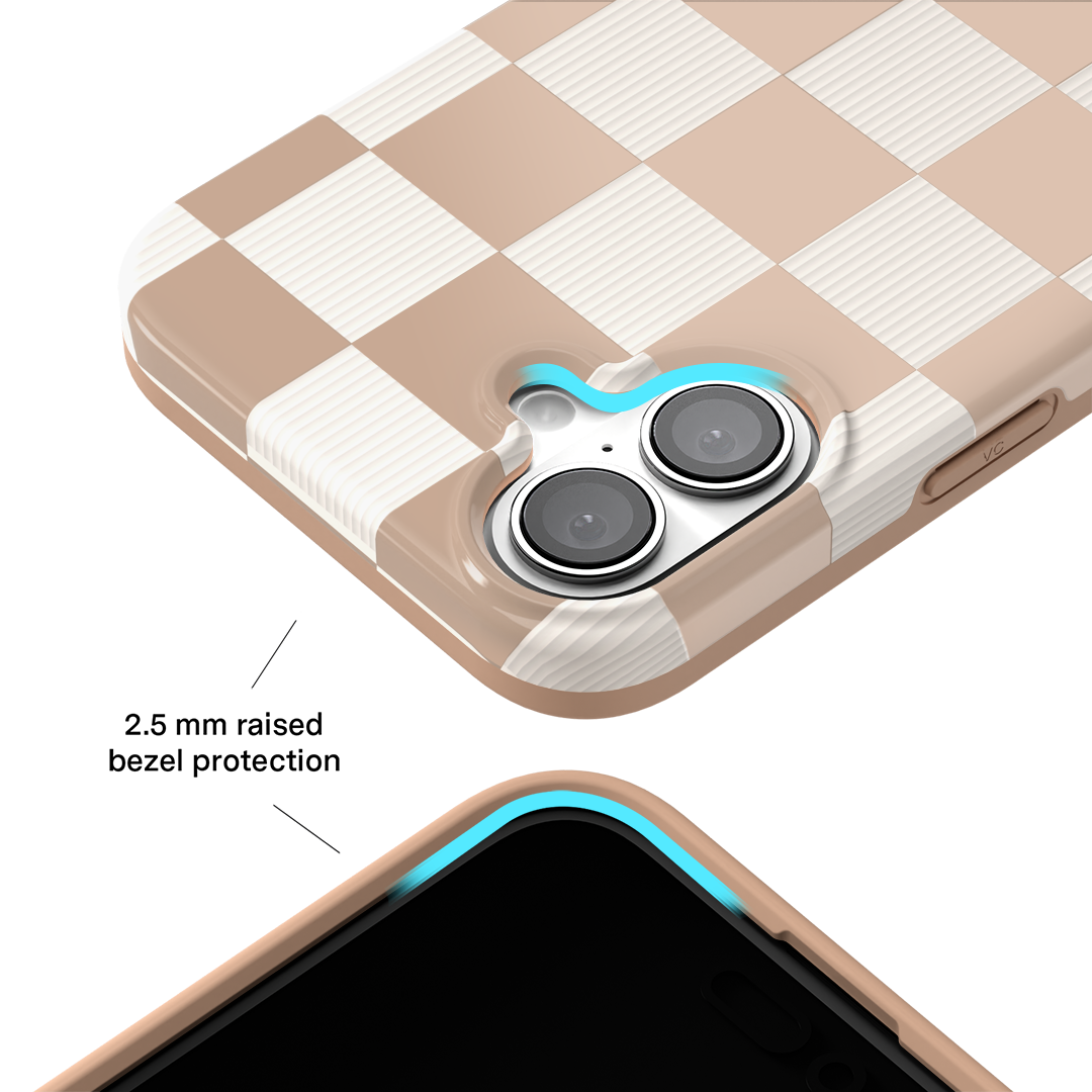 Nude Vibe Checker iPhone Case