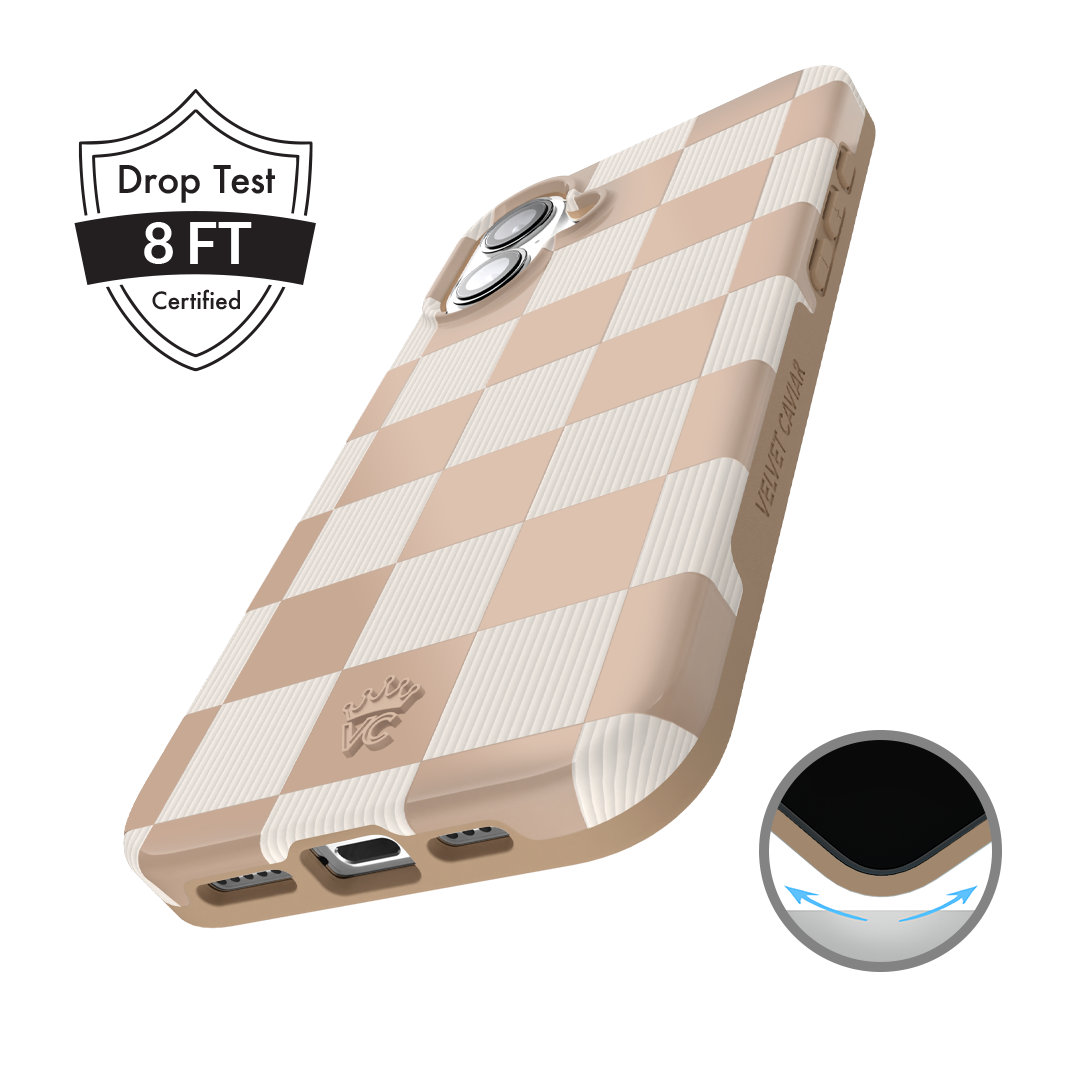 Nude Vibe Checker iPhone Case
