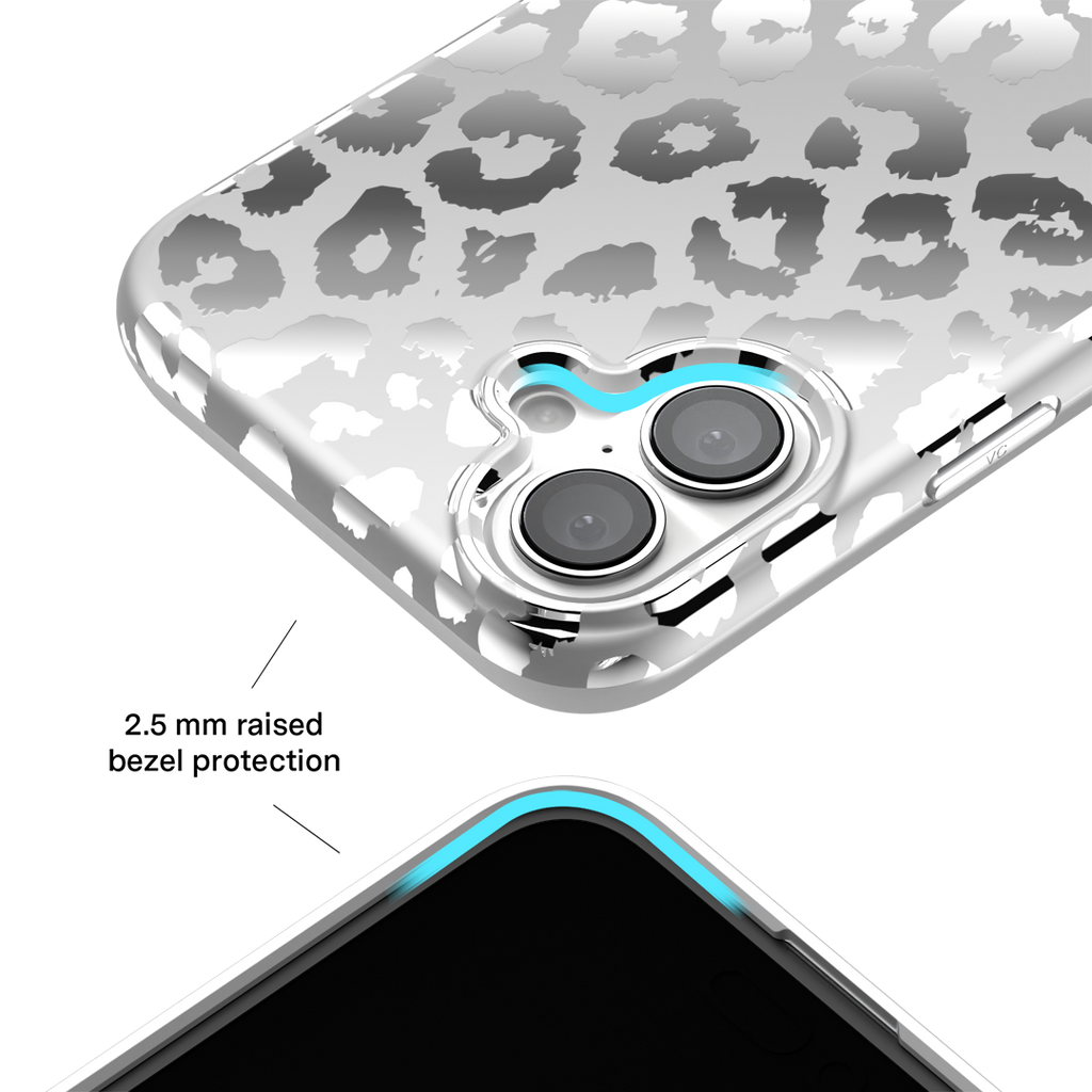 Chrome Leopard iPhone Case