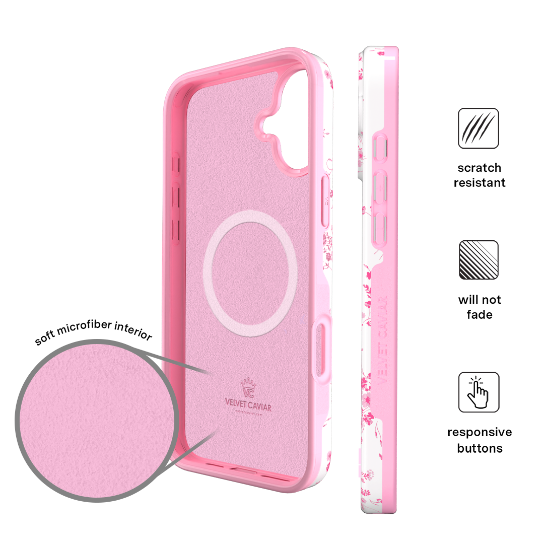 French Rose Floral iPhone Case