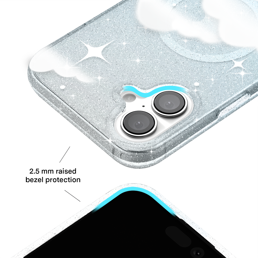 In the Clouds Stardust iPhone Case