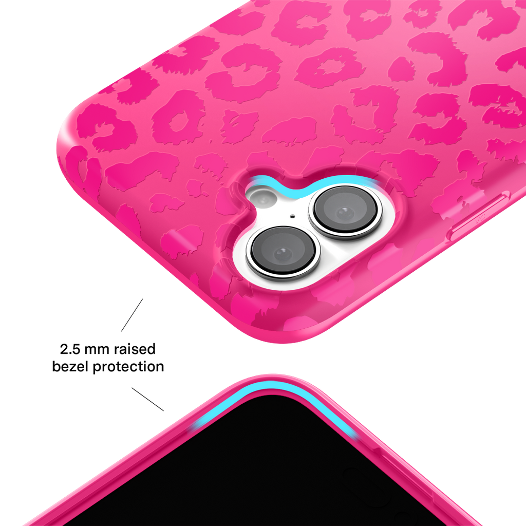 Even Hotter Pink Leopard iPhone Case