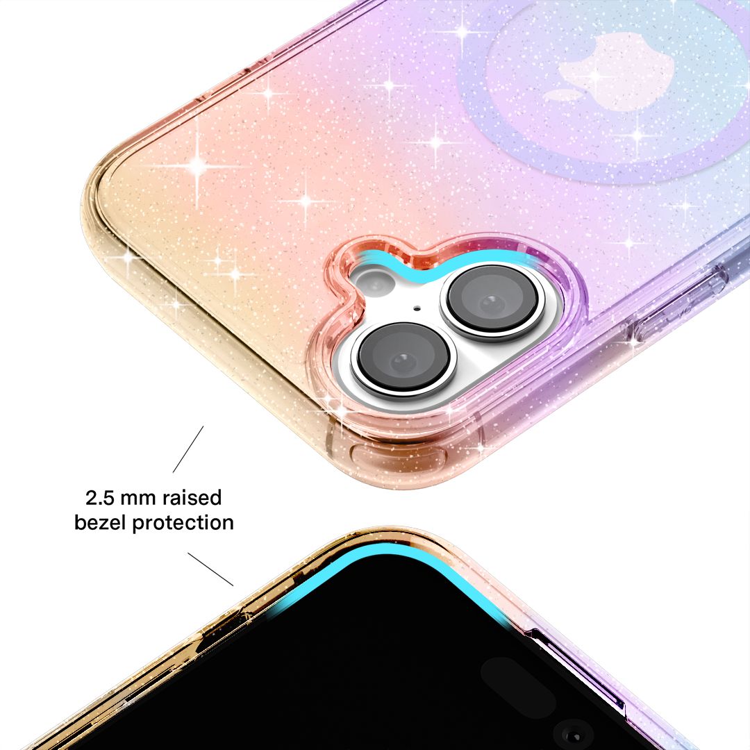Ombre Stardust Glitter iPhone Case