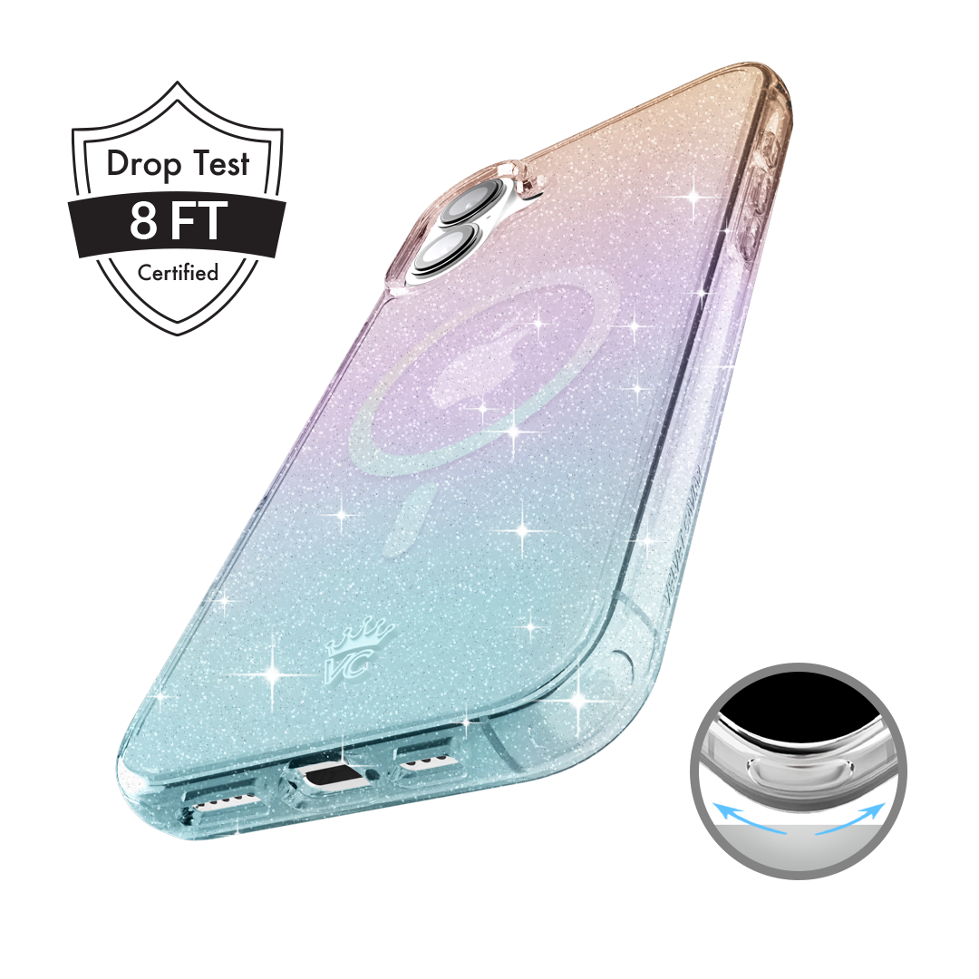 Ombre Stardust Glitter iPhone Case