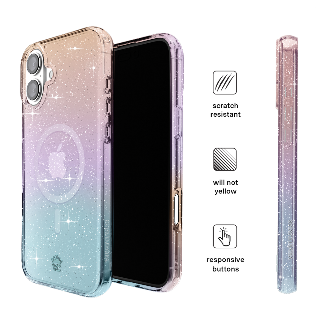 Ombre Stardust Glitter iPhone Case