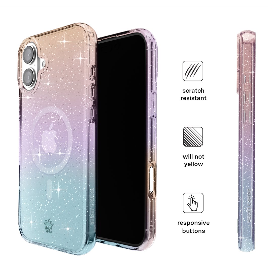 Ombre Stardust Glitter iPhone Case