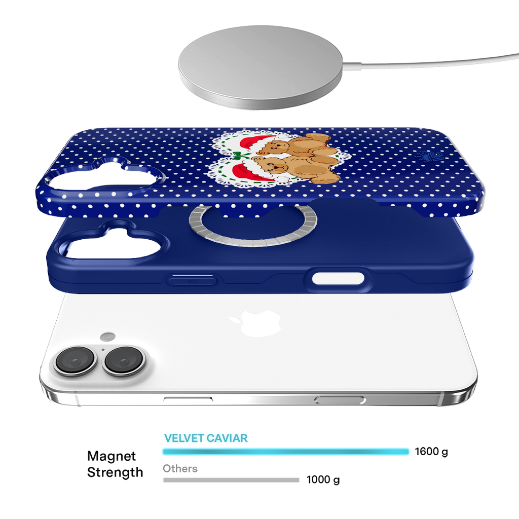 Winter Teddy iPhone Case