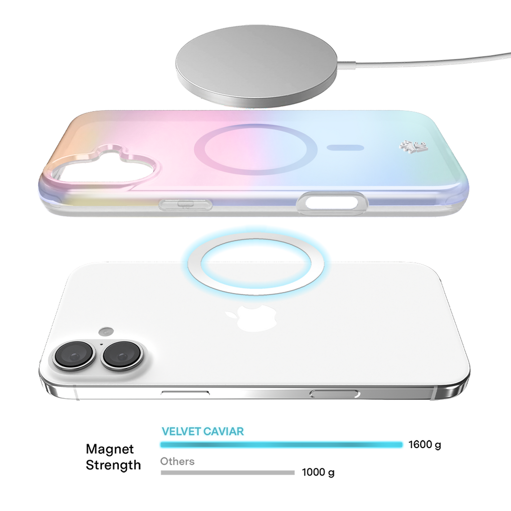 White Opal iPhone Case