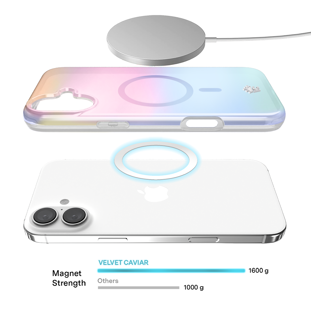 White Opal iPhone Case