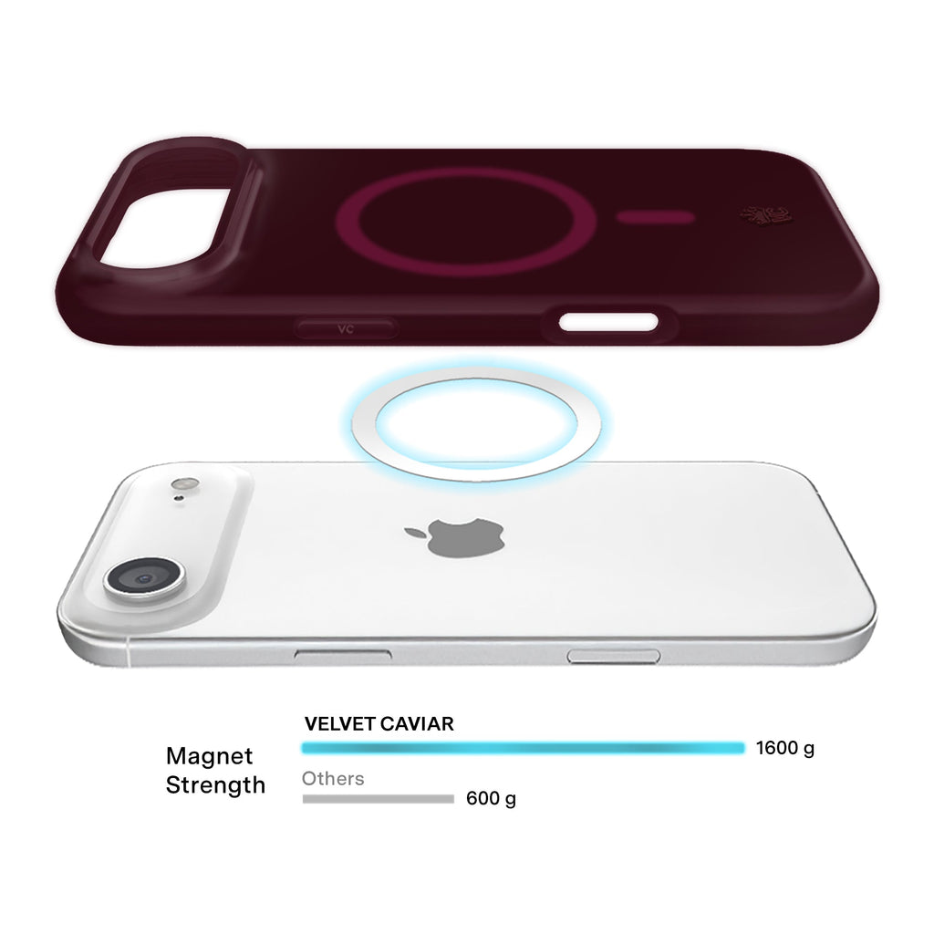 Burgundy 1990 Jelly iPhone Case