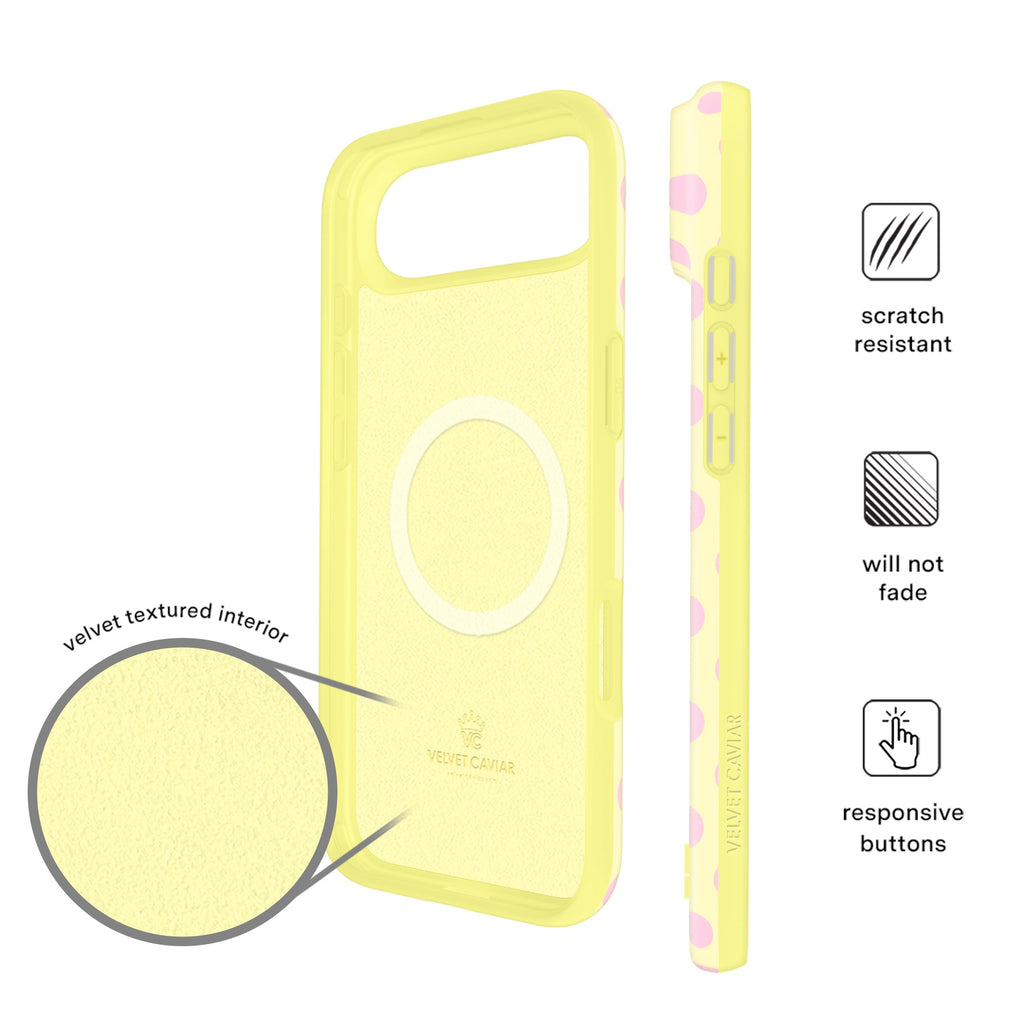 Buttercream Polka Dot iPhone Case