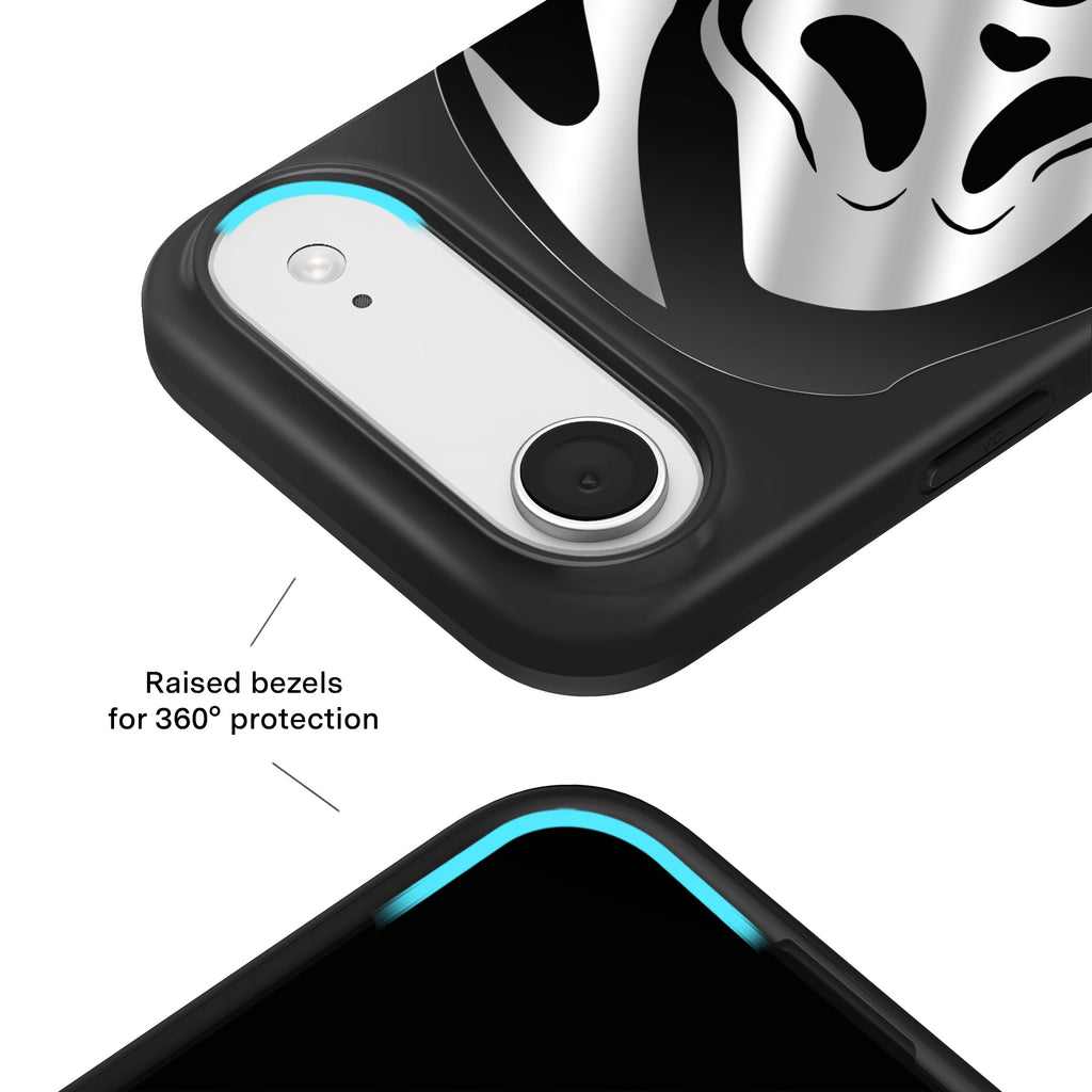 Ghost Face Killer Chrome iPhone Case