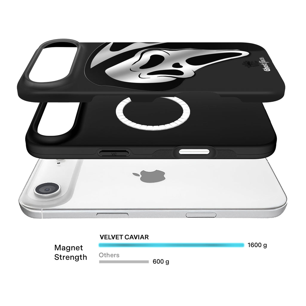 Ghost Face Killer Chrome iPhone Case