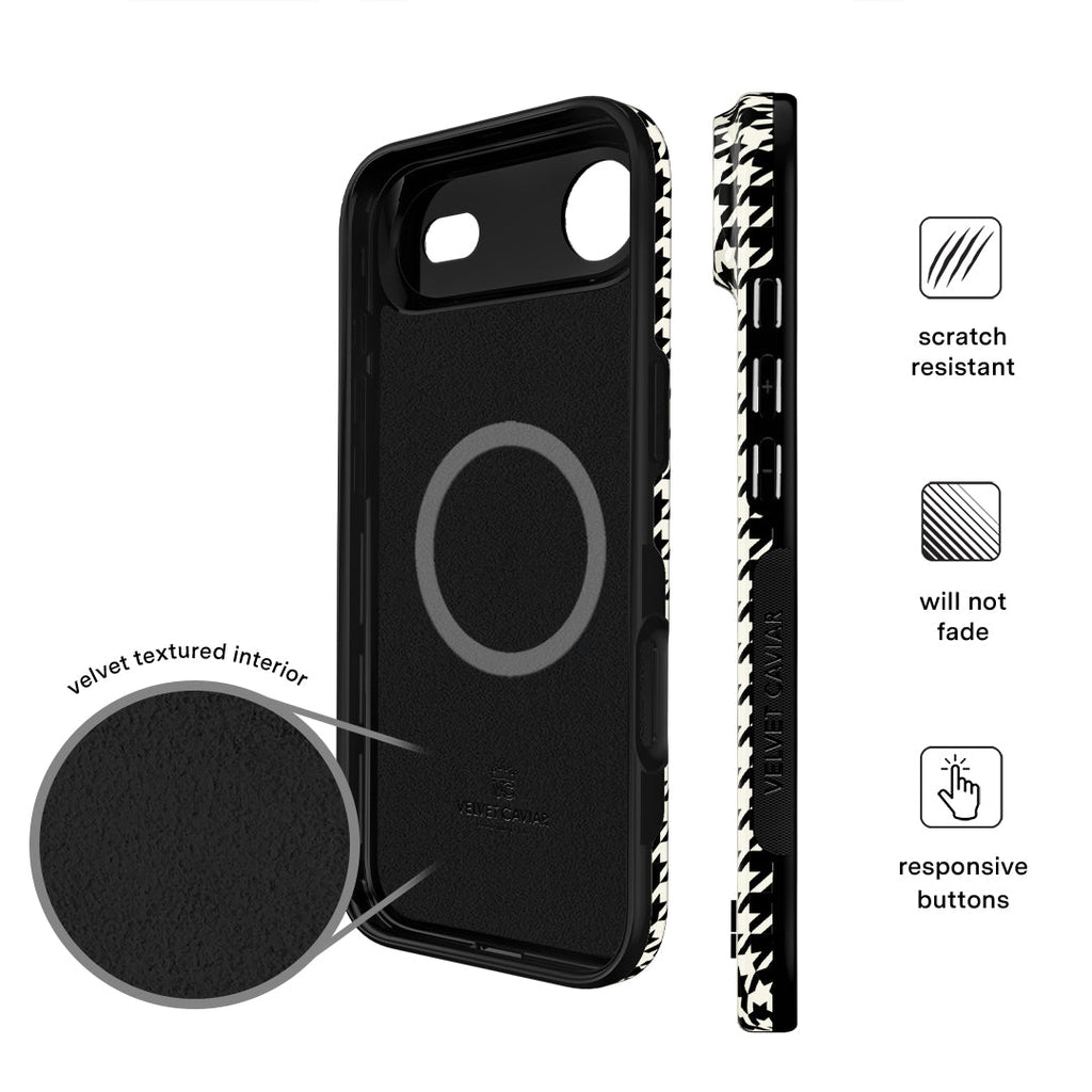 Houndstooth iPhone Case