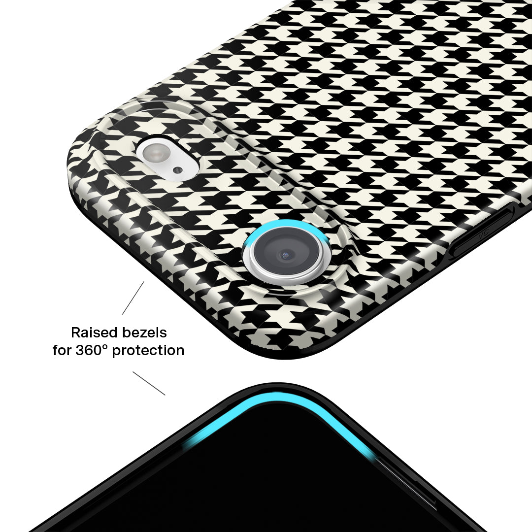 Houndstooth iPhone Case