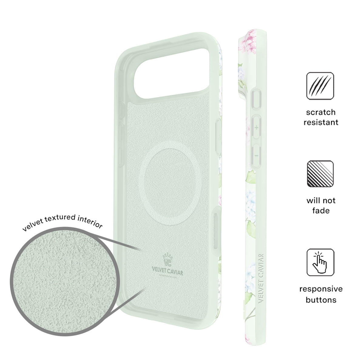 Hydrangea Floral iPhone Case