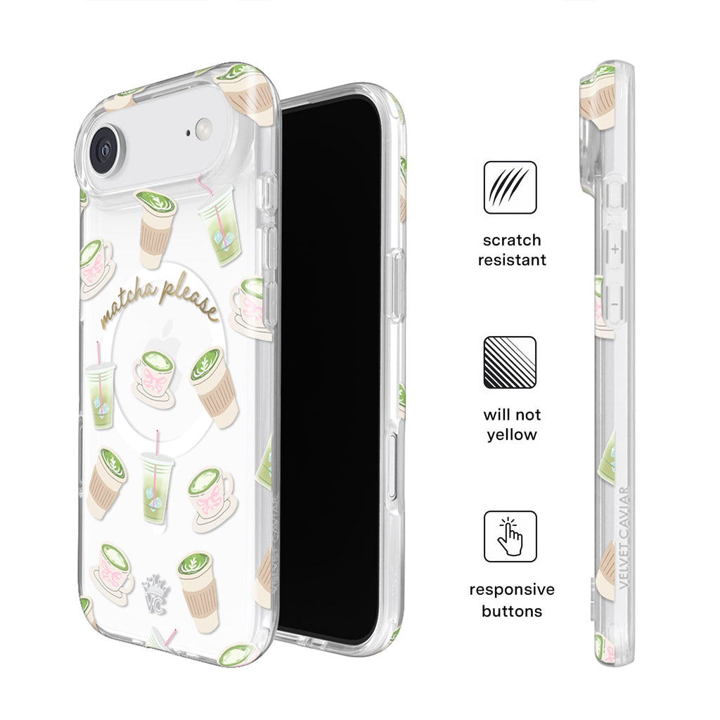 Matcha Please iPhone Case