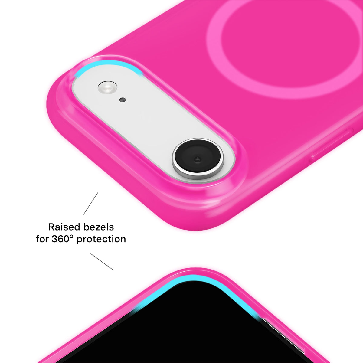 Pink Sapphire Jelly iPhone Case