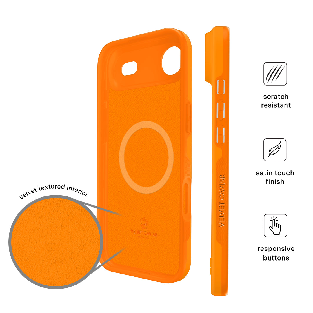 Pumpkin Spice Orange iPhone Case