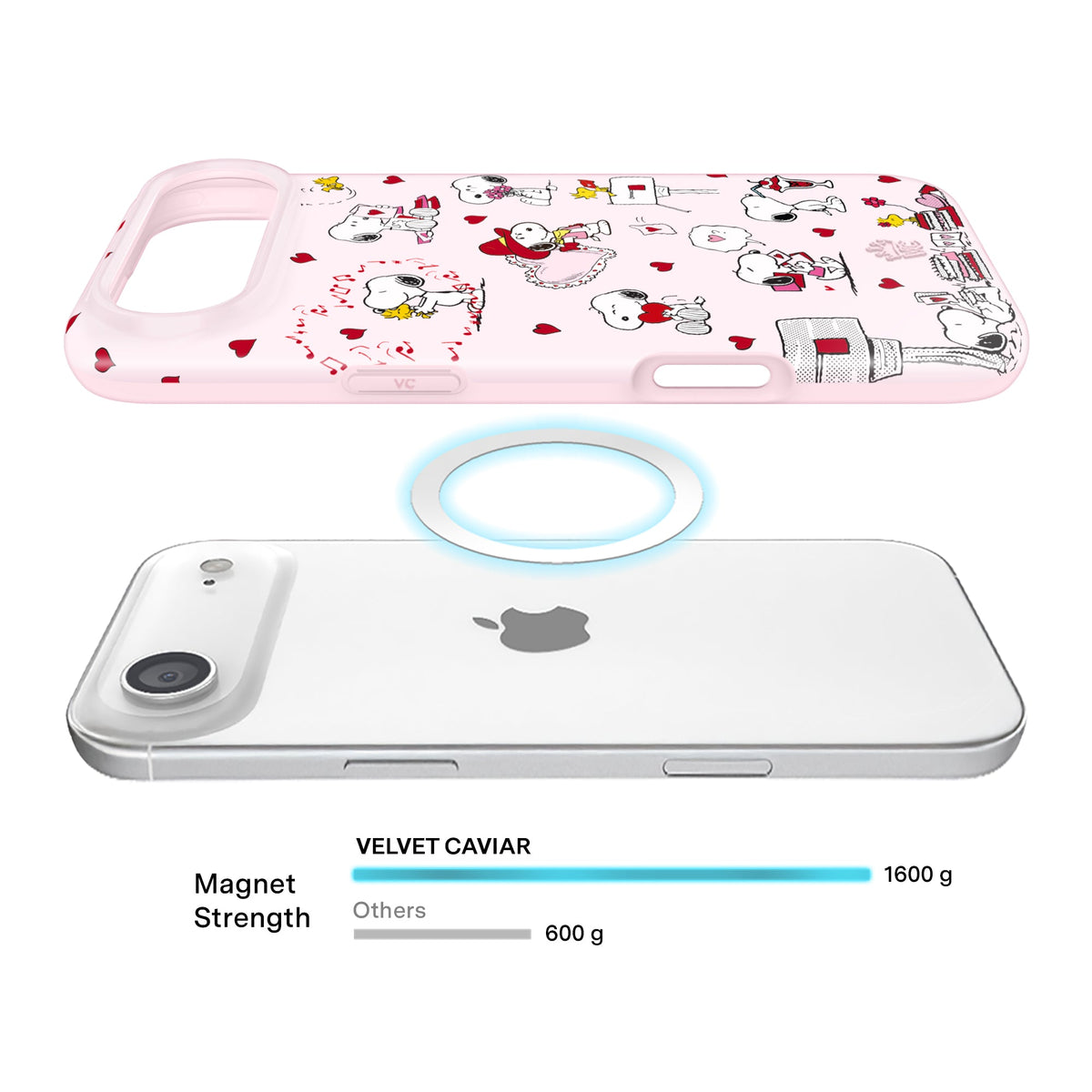 Snoopy Lovely Moods iPhone Case